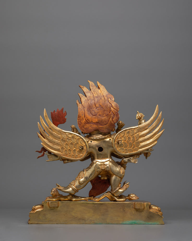 Phurba Deity Vajrakilaya Sculpture | Symbolizing the Unity of Wisdom