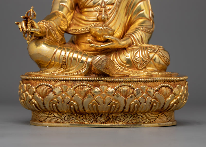 Second Buddha Guru Padmasambhava Statue | Figurine of Tantric Buddhist Master