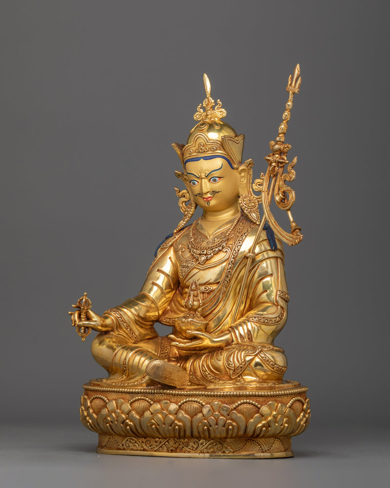 Second Buddha Guru Padmasambhava Statue | Figurine of Tantric Buddhist Master