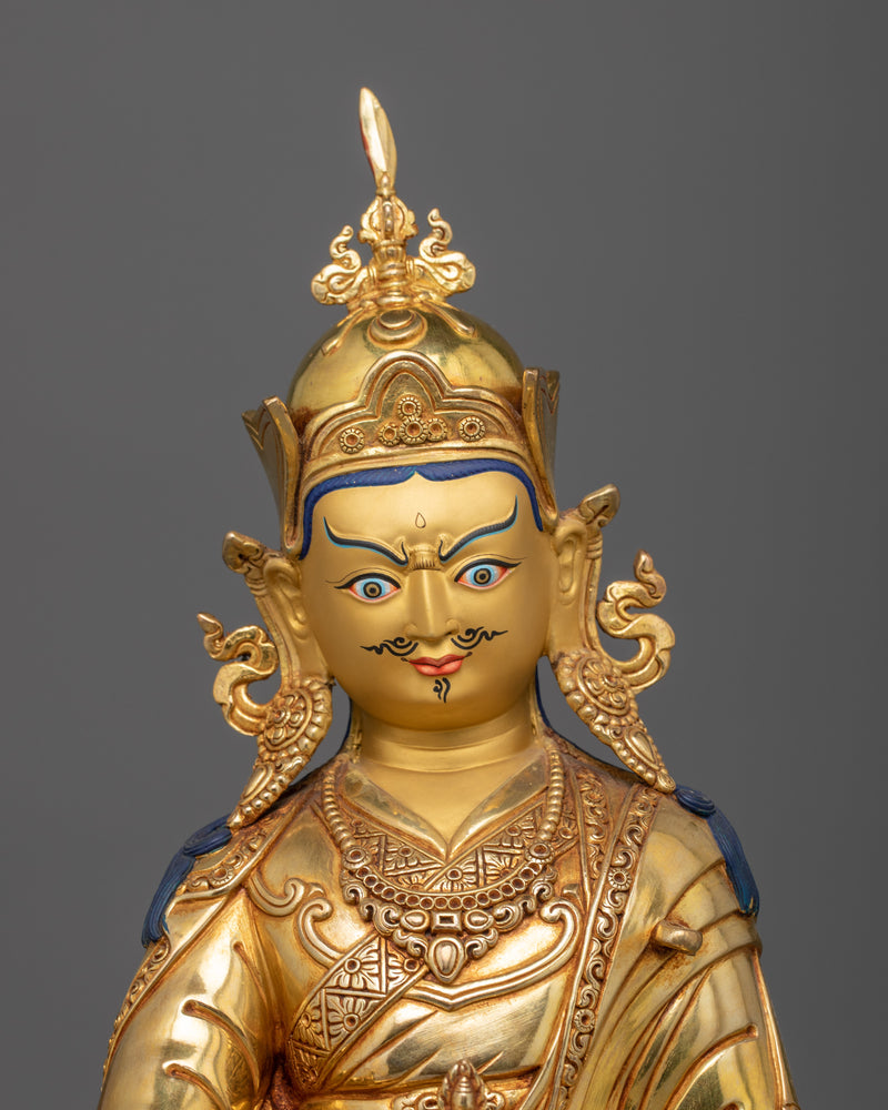 Second Buddha Guru Padmasambhava Statue | Figurine of Tantric Buddhist Master