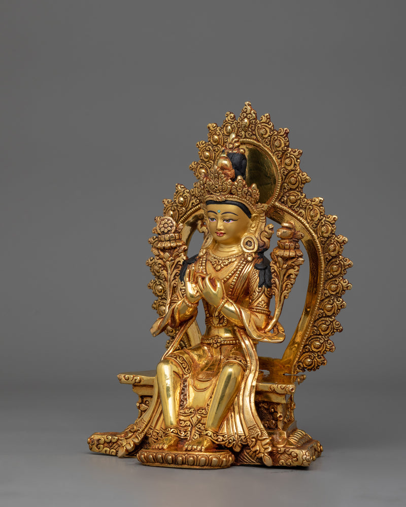 Maitreya Future Buddhist Deity Sculpture | Representing Compassion and Wisdom