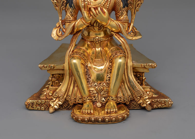 Maitreya Future Buddhist Deity Sculpture | Representing Compassion and Wisdom