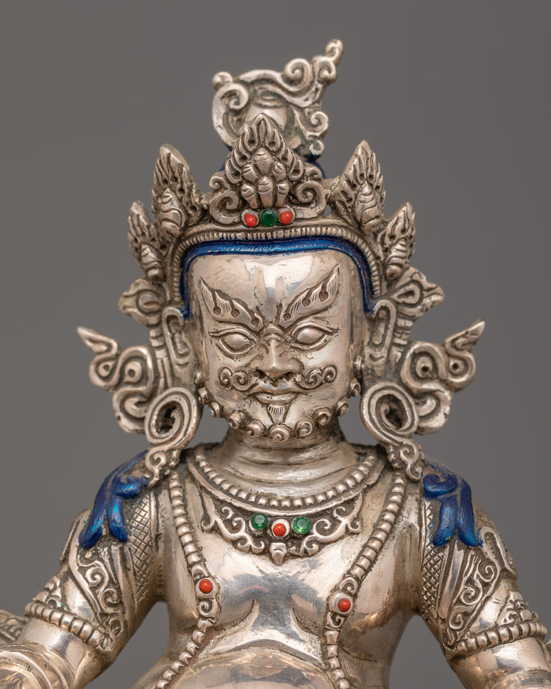 Dzambhala Fortune Granter Sculpture | Deity of Wealth and Abundance