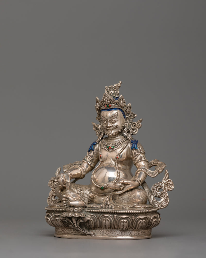 Dzambhala Fortune Granter Sculpture | Deity of Wealth and Abundance