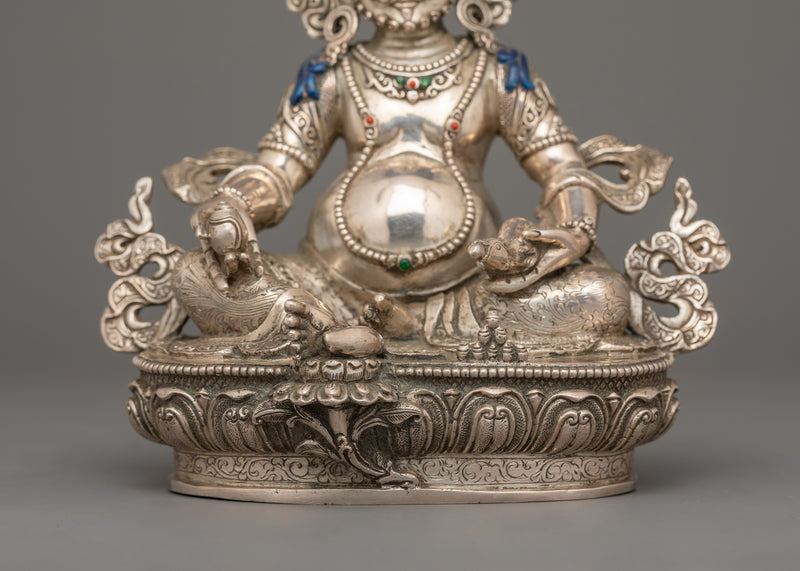 Dzambhala Fortune Granter Sculpture | Deity of Wealth and Abundance