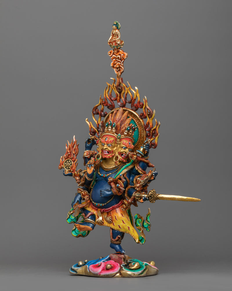 Ucchusma Vajra Warrior Statue | Symbol of Purification and Power