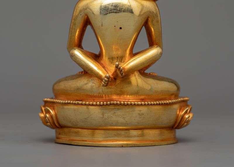 Adi-Buddha Samantabhadra Sculpture with His Consort | Spiritual Enlightenment Art