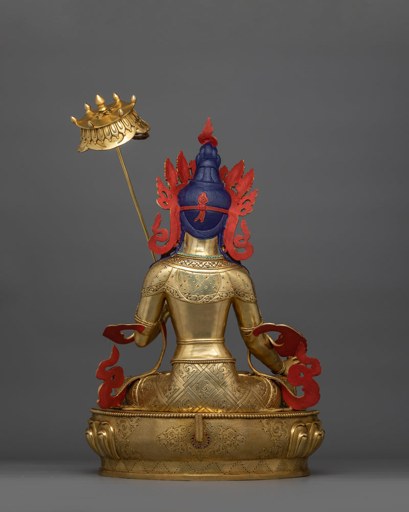 Handmade Statue of Dukar for shrine | Deity of Grace and Spiritual Growth