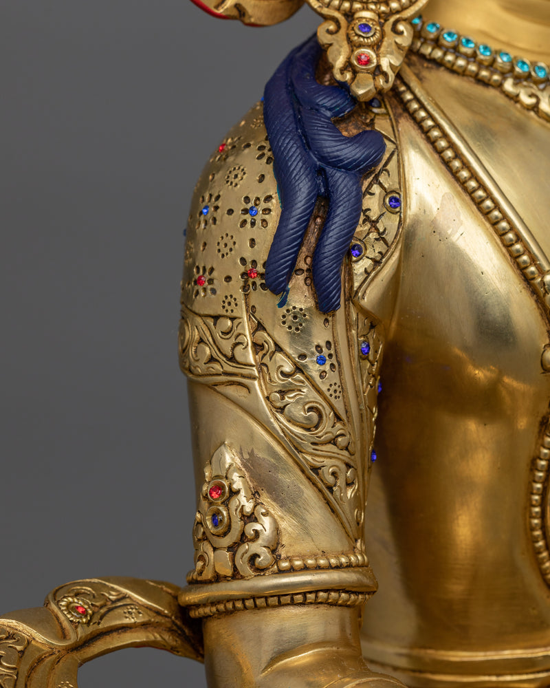 Kshitigarbha Buddhist Spiritual Sculpture | Compassionate Protector of Souls