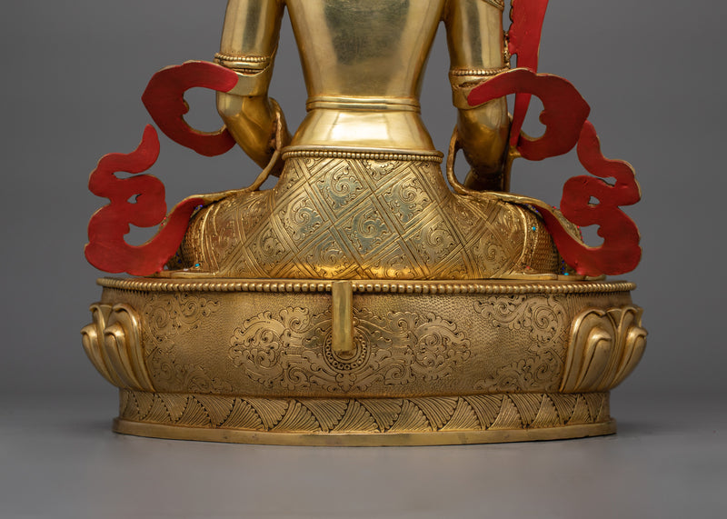 Kshitigarbha Protector of Souls Sculpture | Guardian of the Deep Vow