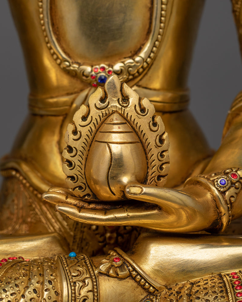 Kshitigarbha Protector of Souls Sculpture | Guardian of the Deep Vow