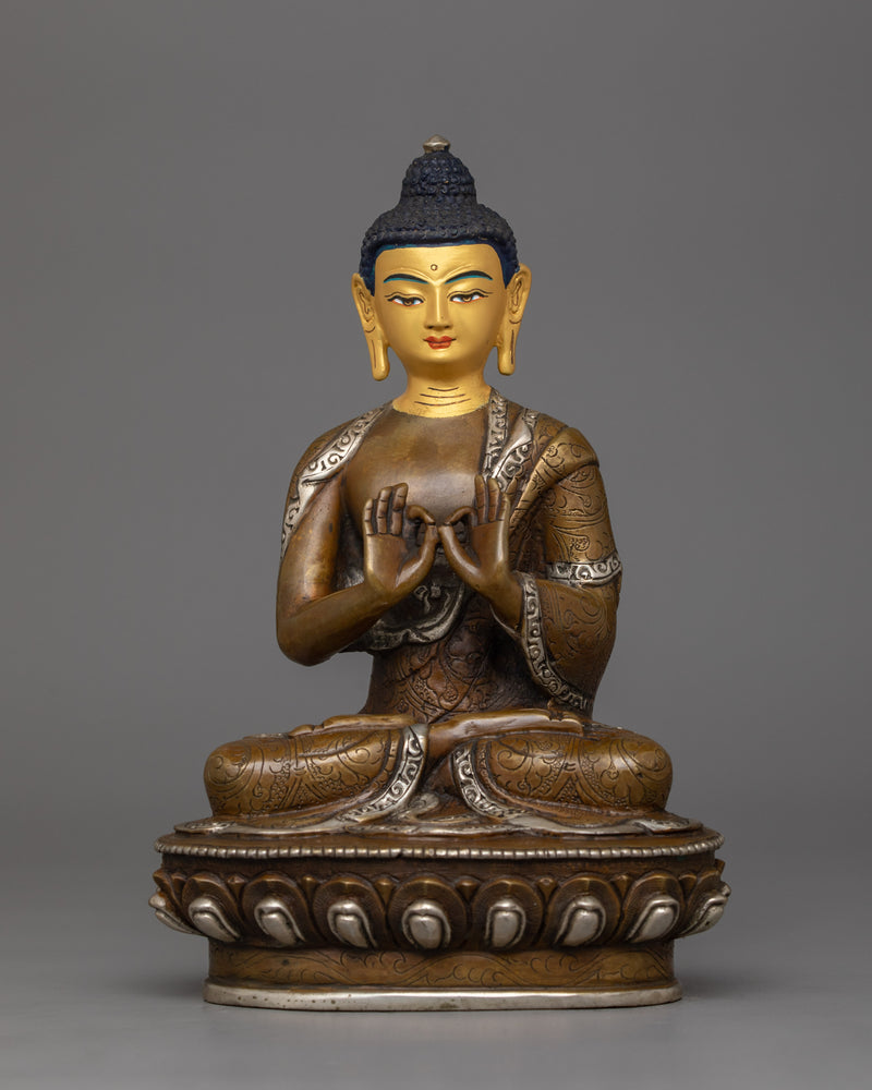 8.3 Inches Medicine Buddha Set Statue | Symbol of Healing and Enlightenment