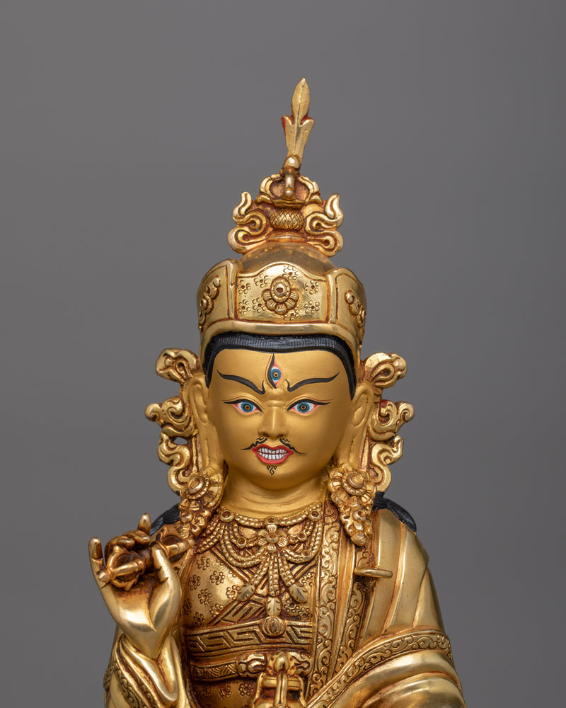 Protective Deity Guru Tsokye Dorje Statue | Tibetan Buddhist Tantric Master