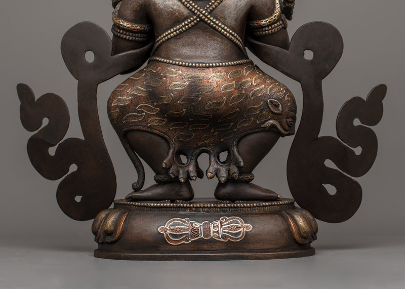 Protector Deity Sakya Mahakala Sculpture | Tradition's Mahakala Statue