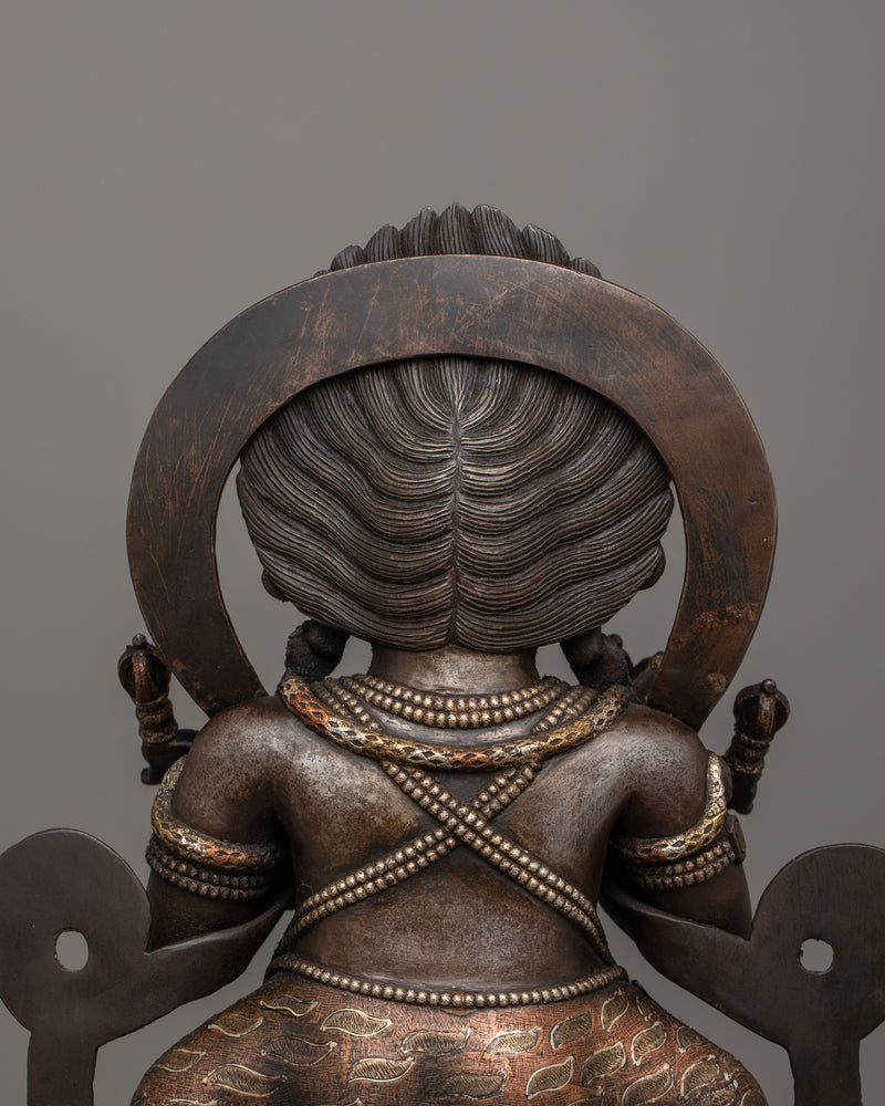 Protector Deity Sakya Mahakala Sculpture | Tradition's Mahakala Statue