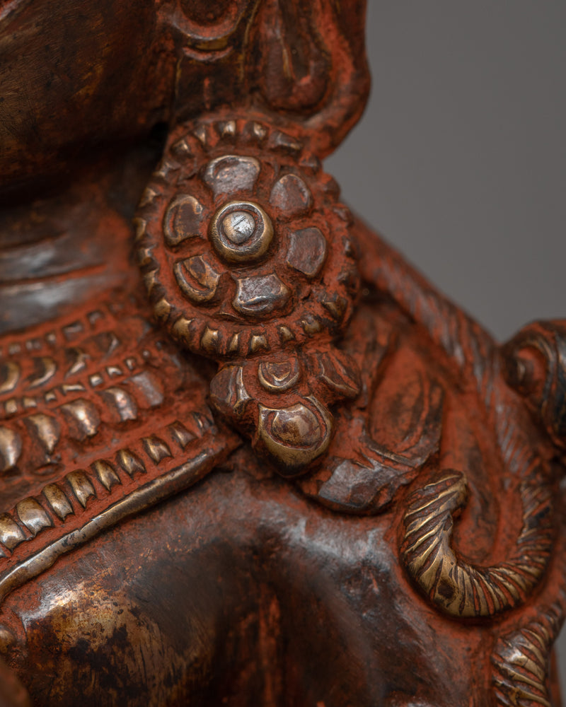 Oxidized Syamatara Statue | Female Deity of Protection and Healing