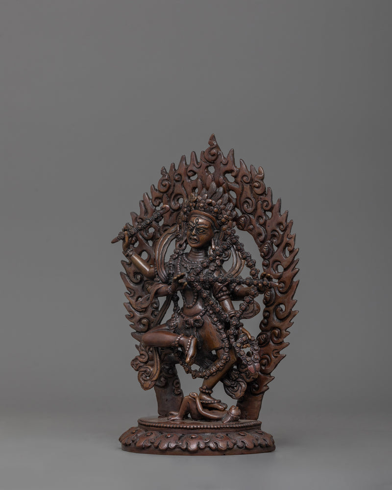 Goddess of Enchantment Kurukulla Sculpture | Tibetan Himalayan Spiritual Art