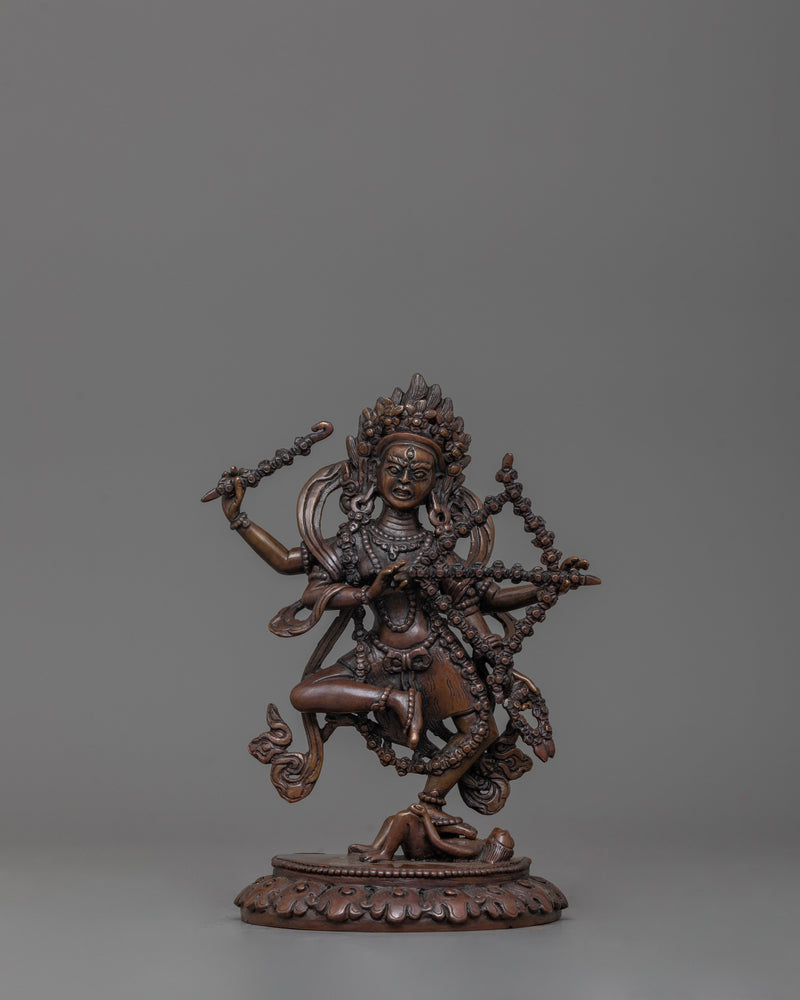 Goddess of Enchantment Kurukulla Sculpture | Tibetan Himalayan Spiritual Art