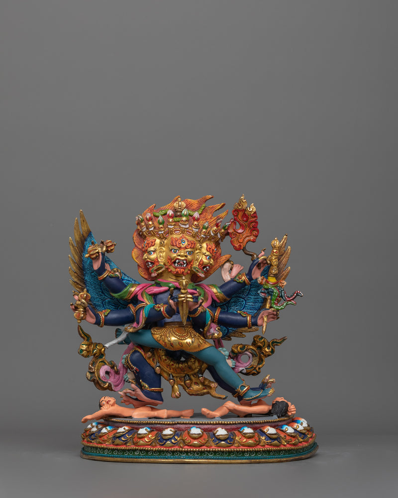 Phurba Deity Vajrakilaya Statue | Symbolizing the Unity of Wisdom