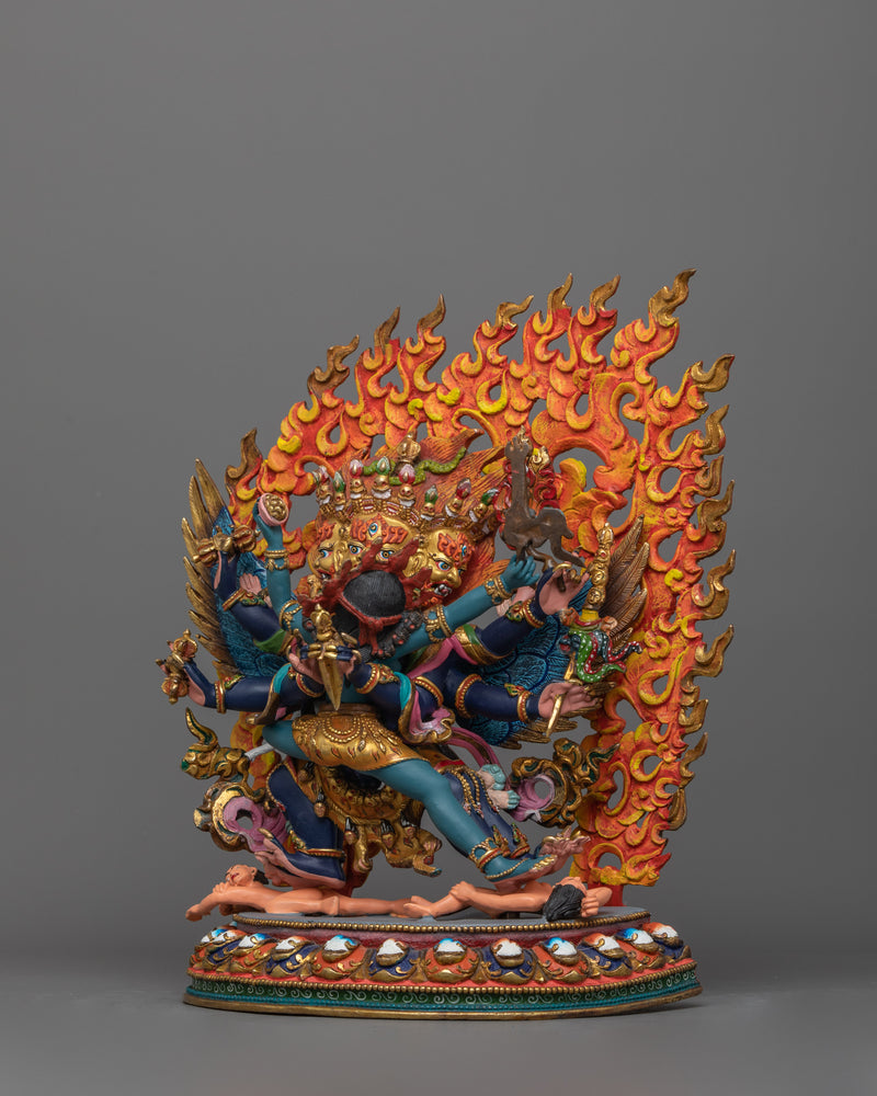 Phurba Deity Vajrakilaya Statue | Symbolizing the Unity of Wisdom