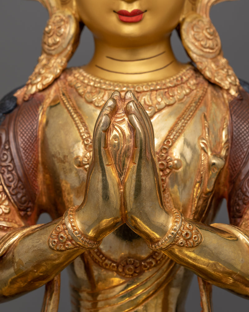 Sacred Buddha Statue Set for Meditation | Symbol of Peace, Mindfulness and Enlightenment