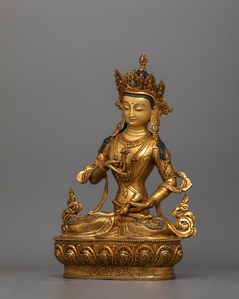 Tibetan Vajrasattva Handcrafted Figurine | The Symbol of Purification