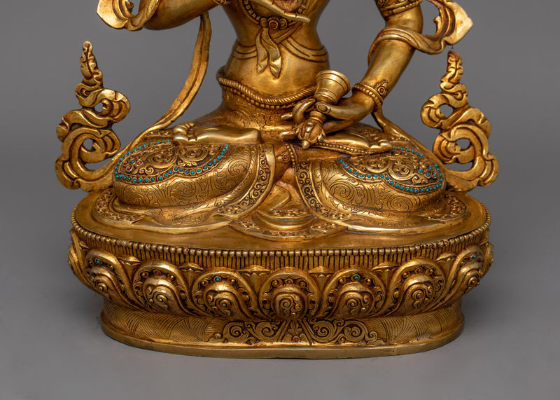 Tibetan Vajrasattva Handcrafted Figurine | The Symbol of Purification