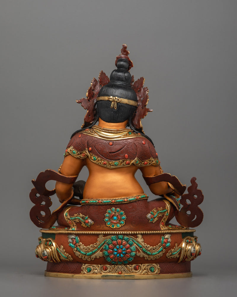 Sacred Dzambhala Wealth Deity Statue | The Guardian of Prosperity