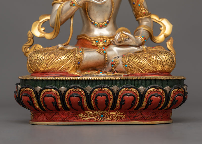 Vajrasattva Bodhisattva of Purification Figurine | Symbol of Spiritual Transformation