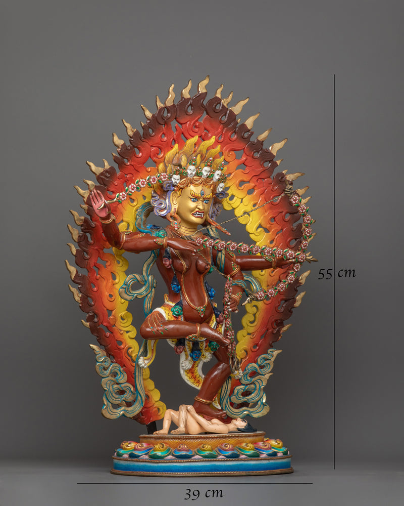 Kurukulla Tibetan Goddess Statue | The Goddess of Enchantment and Empowerment