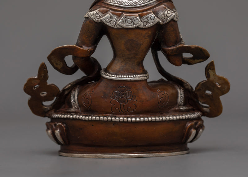 Himalayan Vajrasattva Deity Figurine | Diamond Being of Enlightenment