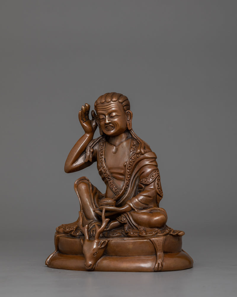 Jetsun Milarepa Tibetan Master Figurine | The Yogi Sage for Spiritual Decor