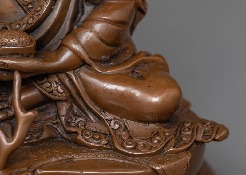 Jetsun Milarepa Tibetan Master Figurine | The Yogi Sage for Spiritual Decor