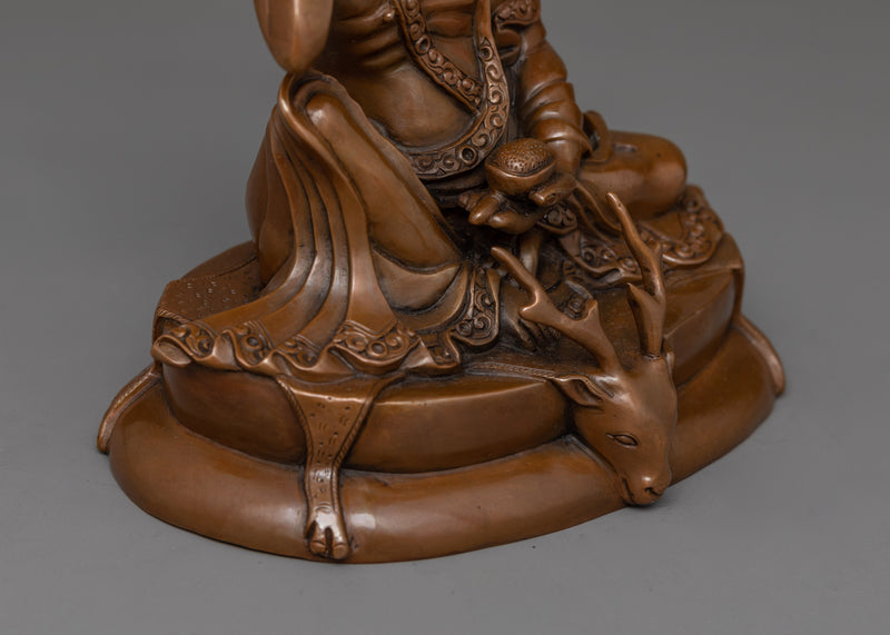 Jetsun Milarepa Tibetan Master Figurine | The Yogi Sage for Spiritual Decor