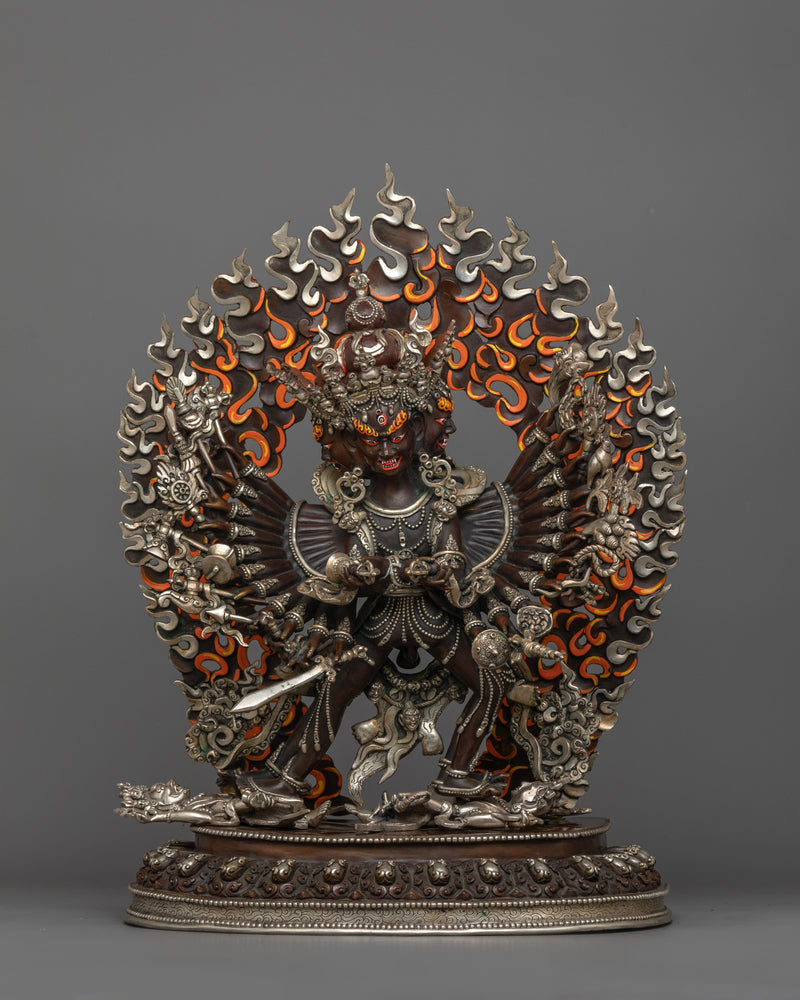 Chakrasamvara Deity of Wisdom and Union Figurine | Symbol of Supreme Bliss