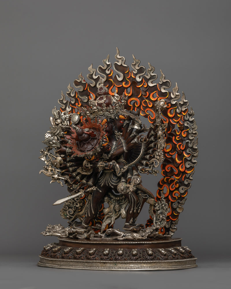 Chakrasamvara Deity of Wisdom and Union Figurine | Symbol of Supreme Bliss