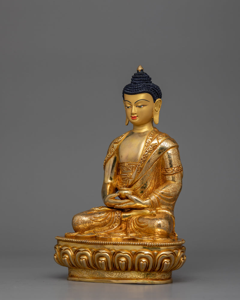 Handmade Amitabha Buddha Sculpture | The Buddha of Infinite Light