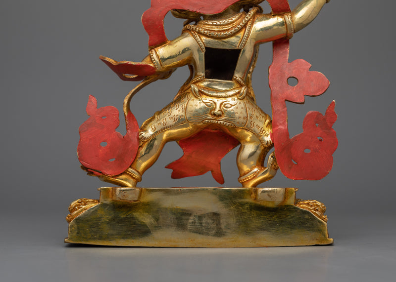 Buddhist Sculpture of  Wrathful Vajrapani | Symbol of Protection and Spiritual Strength