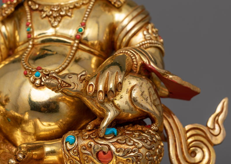 Spiritual Wealth Deity Dzambhala Statue | Protector of Wealth and Harmony