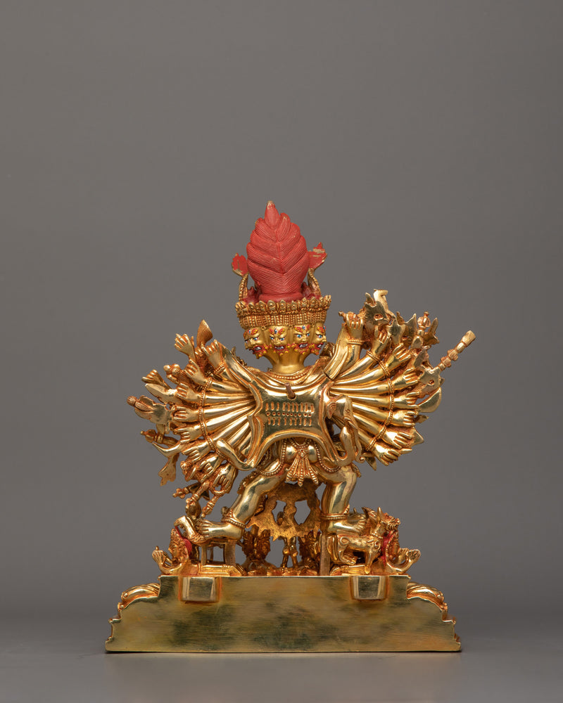 Protector Deity Yamantaka Statue | Embodiment of Compassion