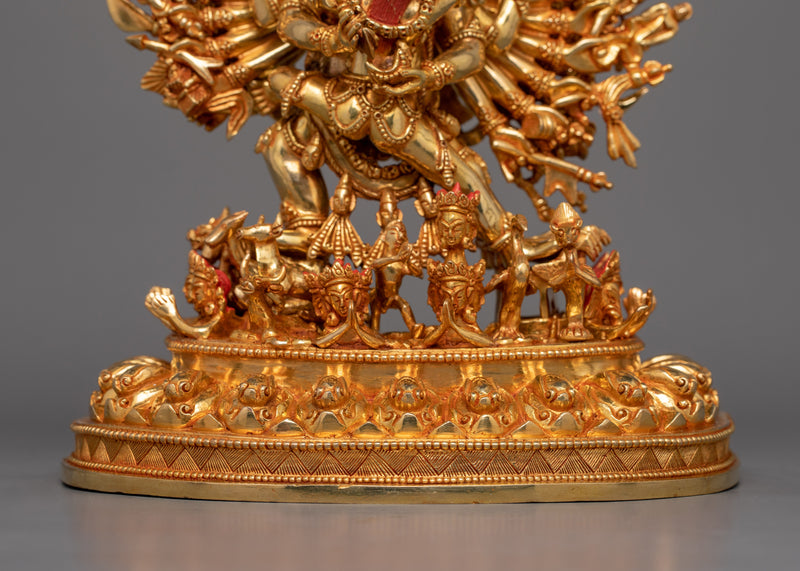 Protector Deity Yamantaka Statue | Embodiment of Compassion