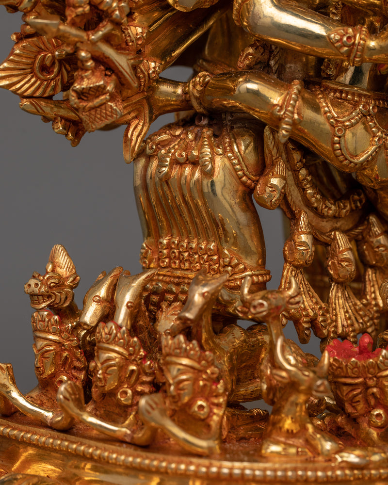 Protector Deity Yamantaka Statue | Embodiment of Compassion