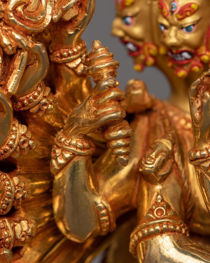 Protector Deity Yamantaka Statue | Embodiment of Compassion