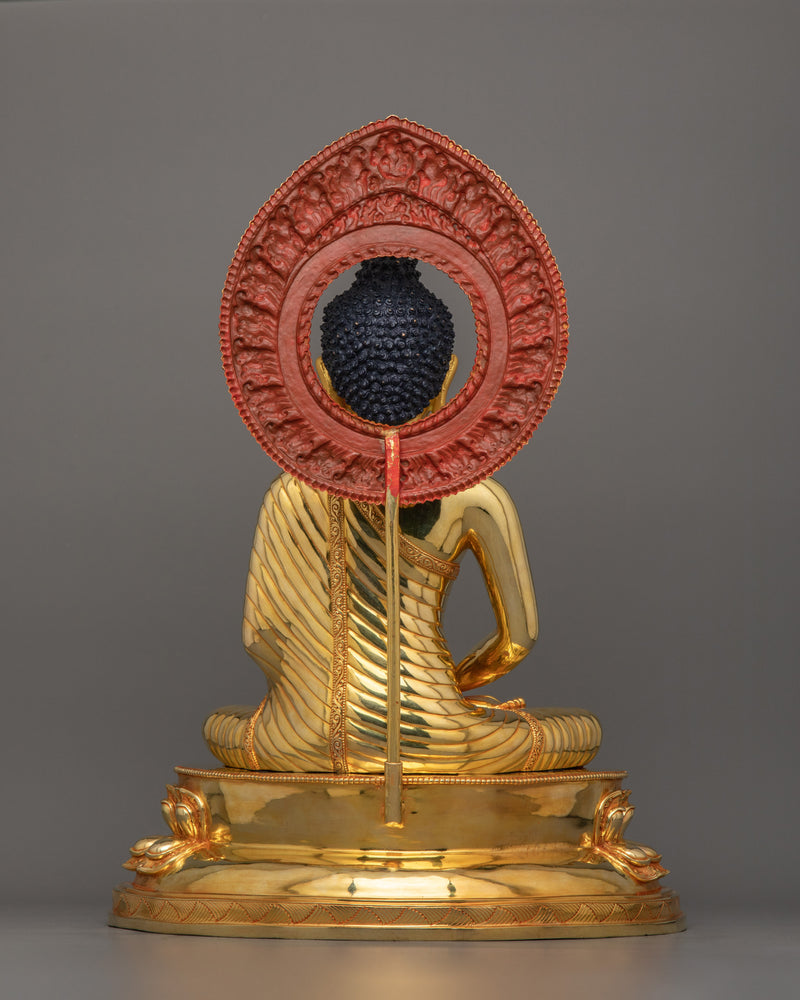 Amitabha Buddha Statue With Beautiful Halo | Sukhavati (Pure Land) Buddha Figurine