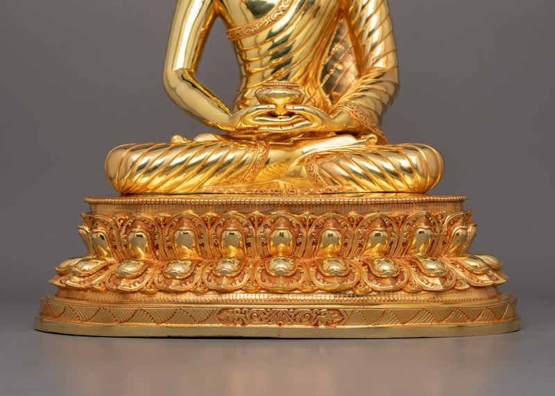 Amitabha Buddha Statue With Beautiful Halo | Sukhavati (Pure Land) Buddha Figurine