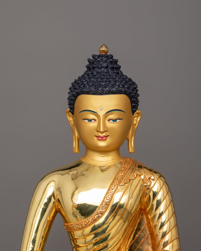 Amitabha Buddha Statue With Beautiful Halo | Sukhavati (Pure Land) Buddha Figurine