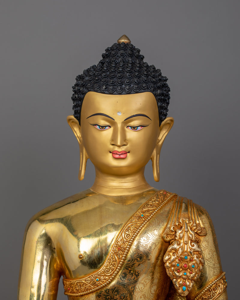 Shakyamuni Buddha Buddhist Deity Statue | Buddha Sculpture for Spiritual Practice