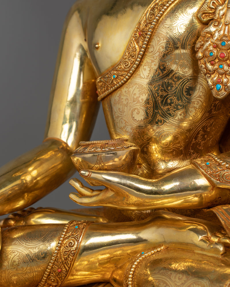 Shakyamuni Buddha Buddhist Deity Statue | Buddha Sculpture for Spiritual Practice