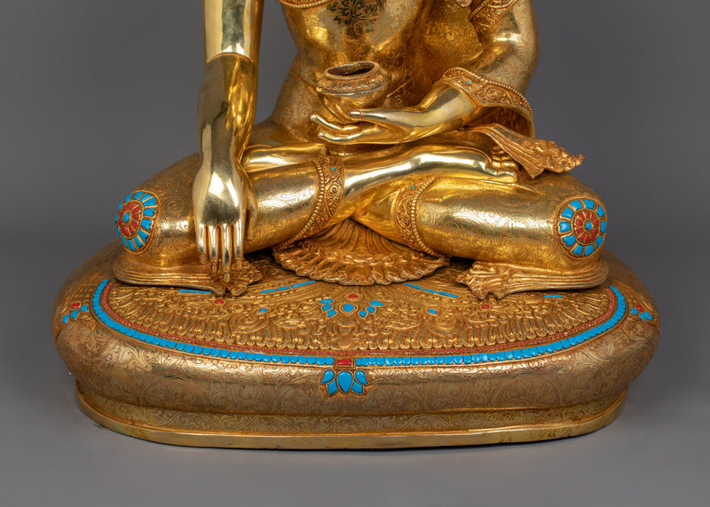 Shakyamuni Buddha Buddhist Deity Statue | Buddha Sculpture for Spiritual Practice