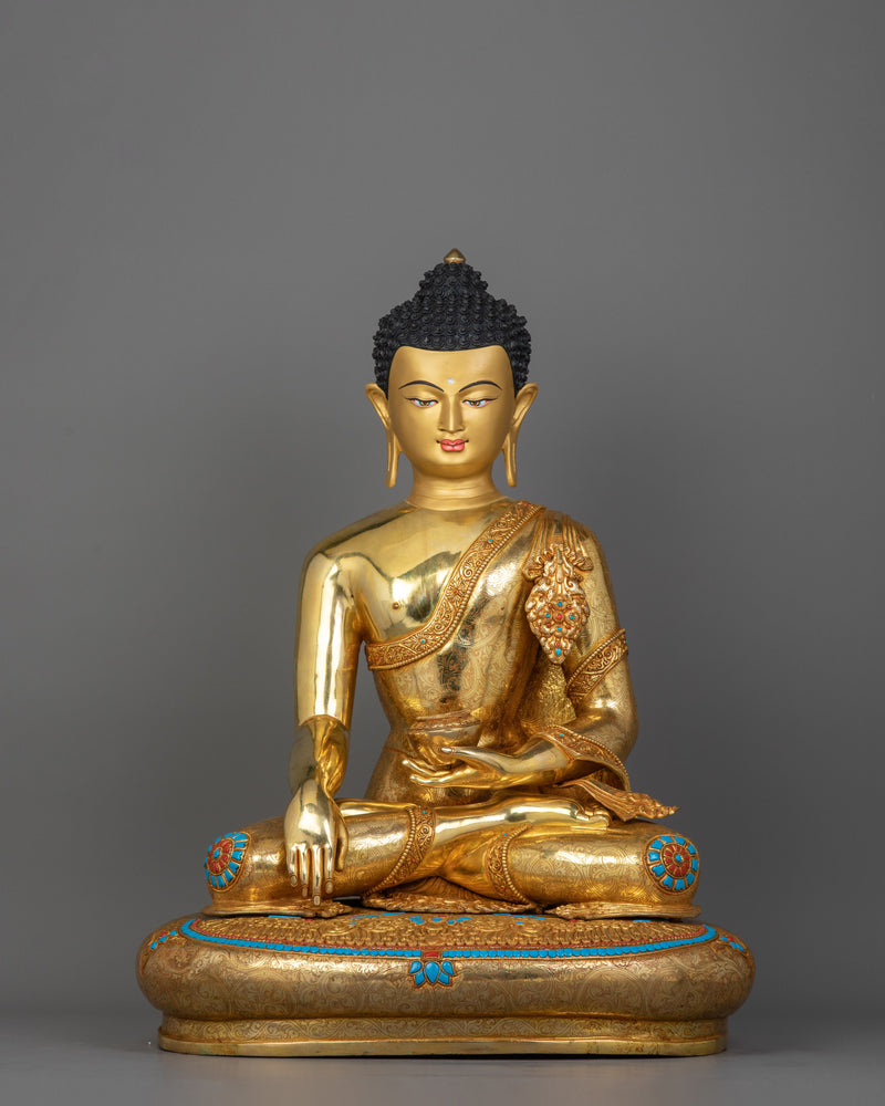 Shakyamuni Buddha Buddhist Deity Statue | Buddha Sculpture for Spiritual Practice